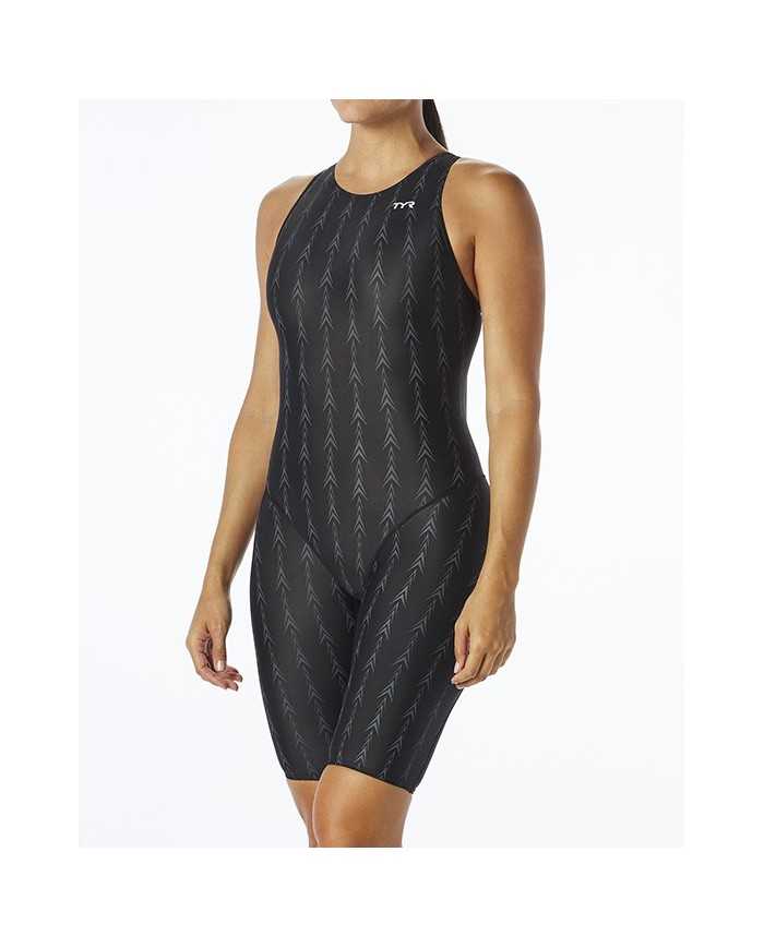 TYR Kadın Yarış Mayosu Fusion2 AERBK SHTJON Black