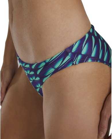 TYR Kadın Bikini Altı Clas Bkni Btm DGN Grn/Nvy