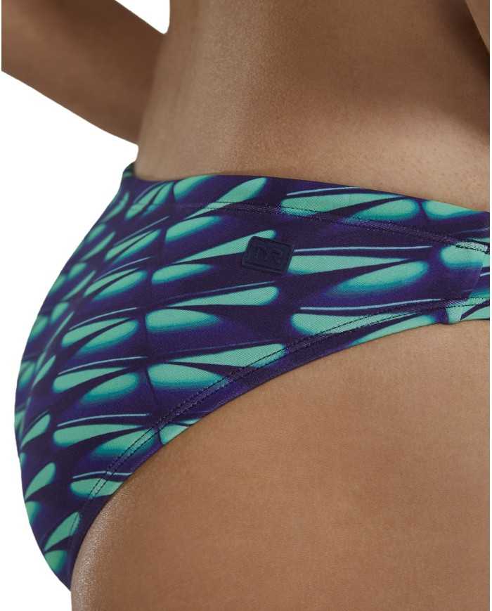 TYR Kadın Bikini Altı Clas Bkni Btm DGN Grn/Nvy