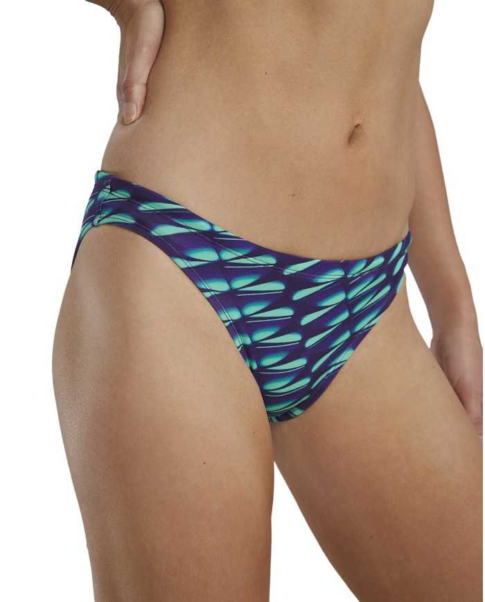 TYR Kadın Bikini Altı Clas Bkni Btm DGN Grn/Nvy