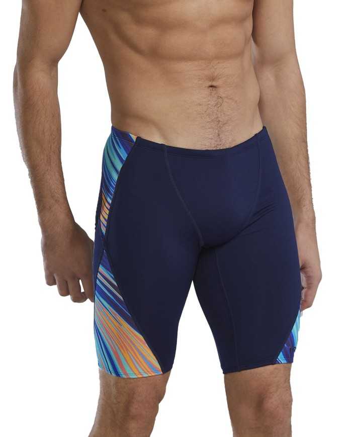 TYR Erkek Antrenman Mayosu Bld Spl Jam Rip Teal/Org