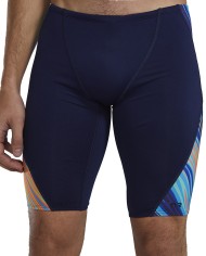 TYR Erkek Antrenman Mayosu Bld Spl Jam Rip Teal/Org