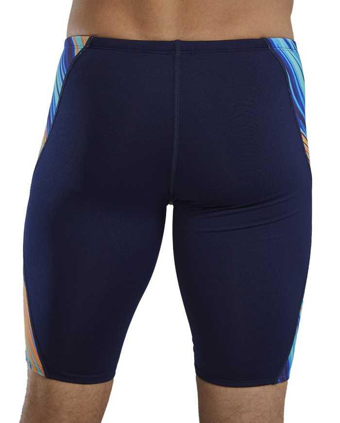 TYR Erkek Antrenman Mayosu Bld Spl Jam Rip Teal/Org