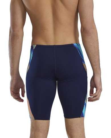 TYR Erkek Antrenman Mayosu Bld Spl Jam Rip Teal/Org