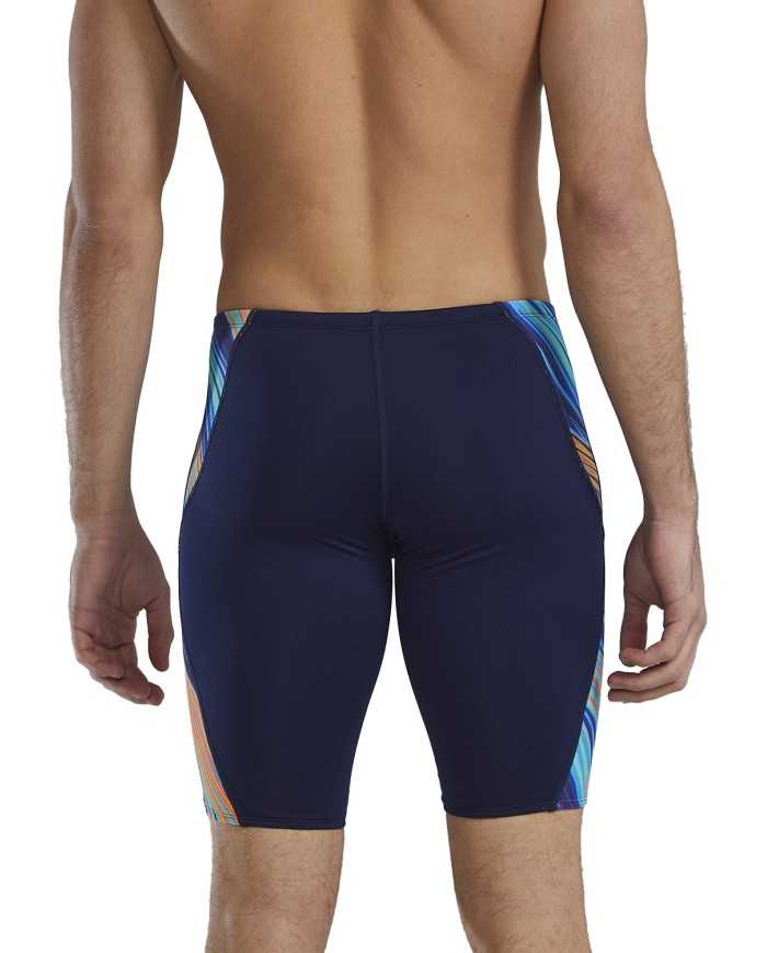 TYR Erkek Antrenman Mayosu Bld Spl Jam Rip Teal/Org