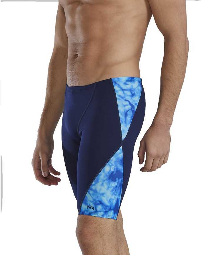 TYR Erkek Antrenman Mayosu Bld Spl Jam Azul Ocean Blue