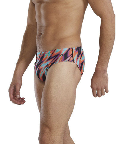 TYR Erkek Antrenman Mayosu Brief Turuncu/Siyah