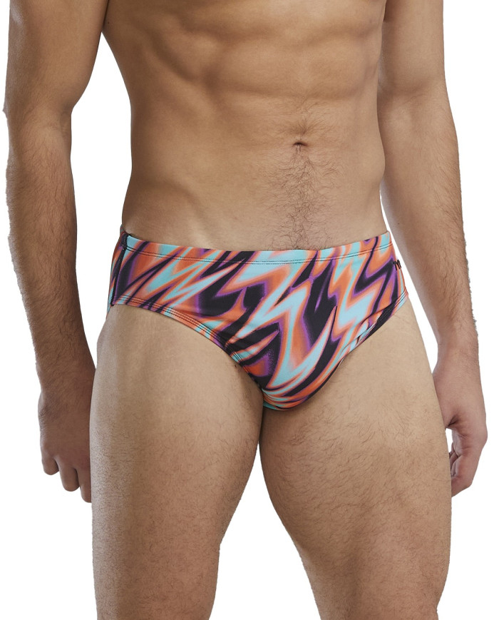 TYR Erkek Antrenman Mayosu Brief Turuncu/Siyah