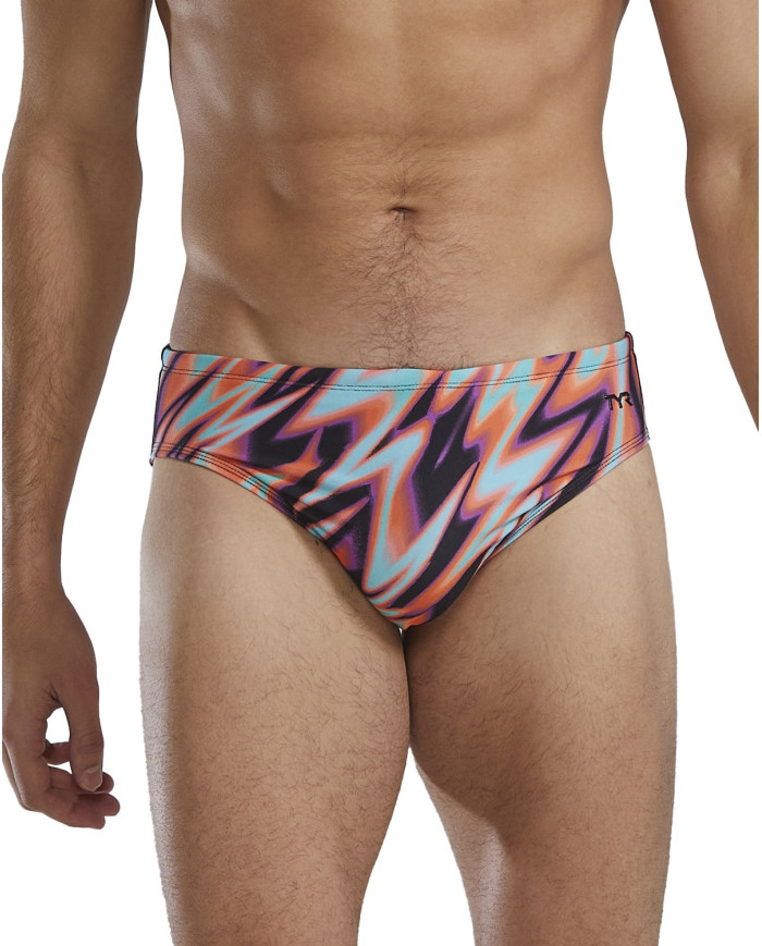 TYR Erkek Antrenman Mayosu Brief Turuncu/Siyah