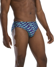 TYR Erkek Antrenman Mayosu Brief Yeşil/Lacivert