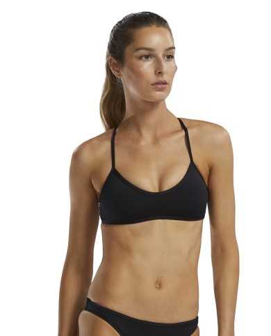 TYR Kadın Bikini Üstü Solid Trinity Top Black