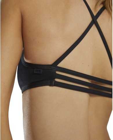 TYR Kadın Bikini Üstü Solid Trinity Top Black