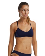 TYR Kadın Bikini Üstü Solid Trinity Top Navy