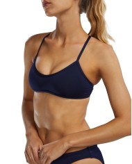 TYR Kadın Bikini Üstü Solid Trinity Top Navy