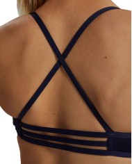 TYR Kadın Bikini Üstü Solid Trinity Top Navy