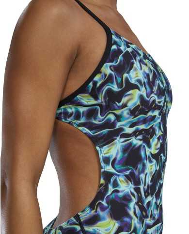 TYR Kadın Antrenman Mayosu Cutoutfit Energia Yeşil