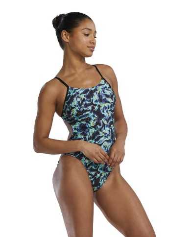 TYR Kadın Antrenman Mayosu Cutoutfit Energia Yeşil