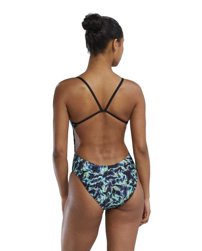 TYR Kadın Antrenman Mayosu Cutoutfit Energia Yeşil