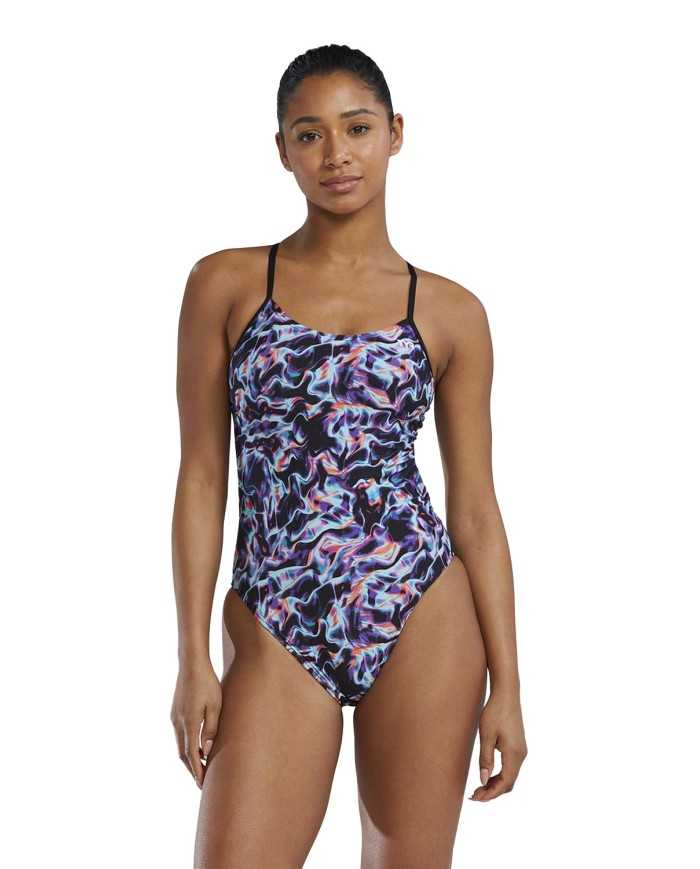 TYR Kadın Antrenman Mayosu Cutoutfit Energia Multi