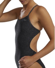 TYR Kadın Antrenman Mayosu Cutoutfit Siyah