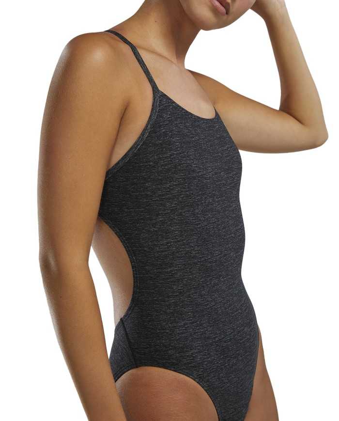 TYR Kadın Antrenman Mayosu Cutoutfit Siyah