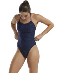 TYR Kadın Antrenman Mayosu Cutoutfit Lacivert