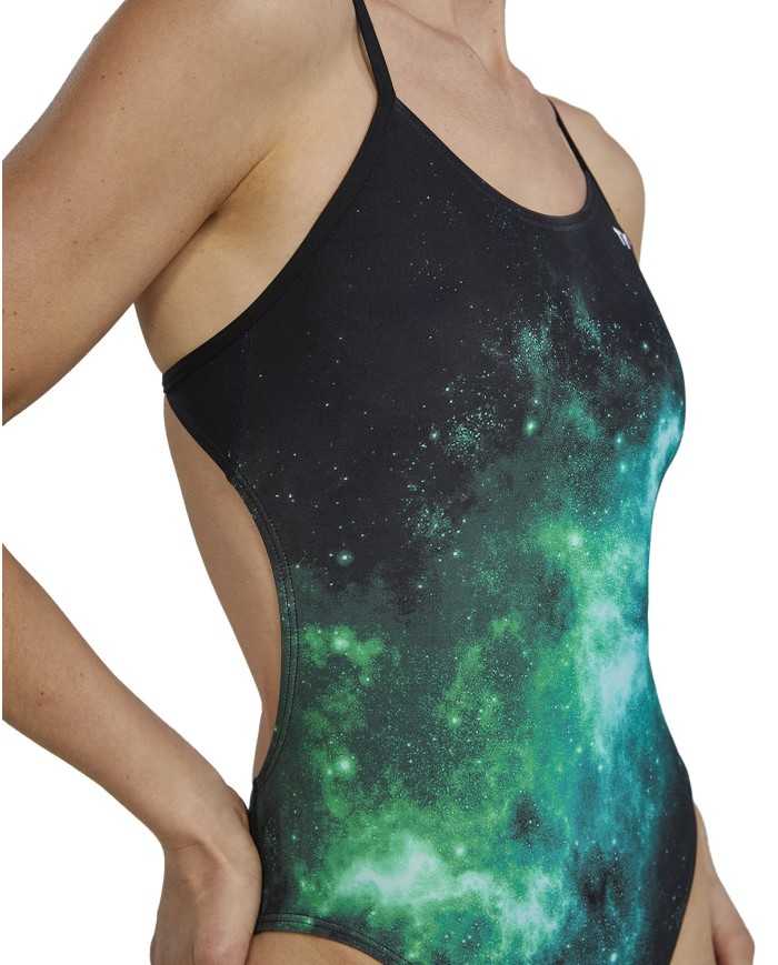 TYR Kadın Antrenman Mayosu Cutoutfit Starbne Yeşil