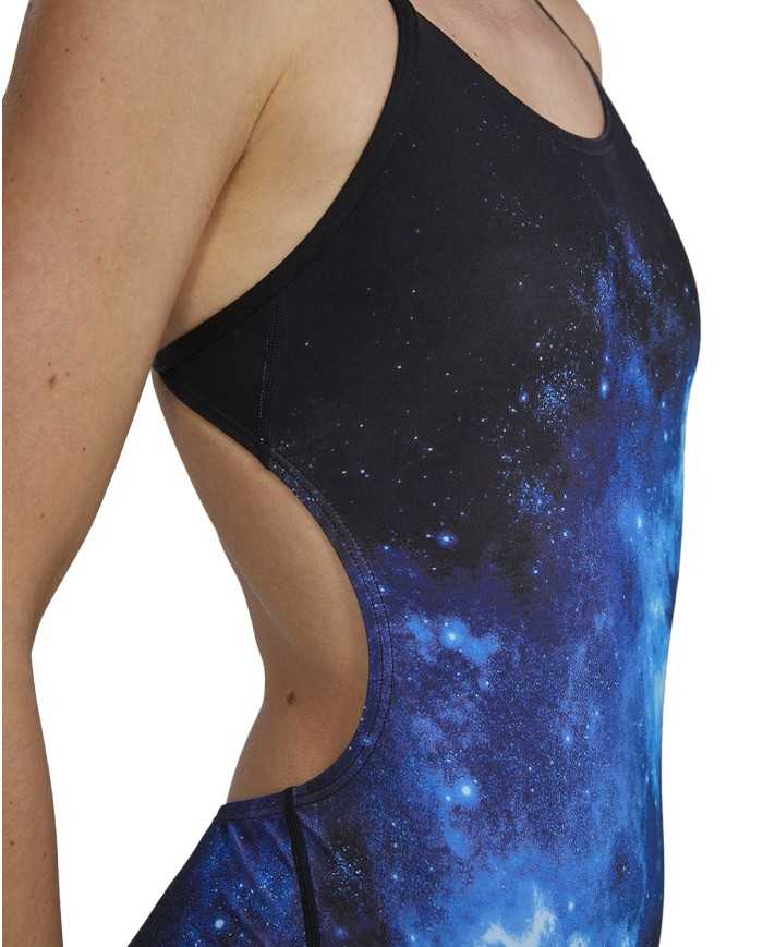 TYR Kadın Antrenman Mayosu Cutoutfit Starbne Mavi