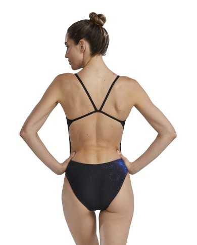 TYR Kadın Antrenman Mayosu Cutoutfit Starbne Mavi