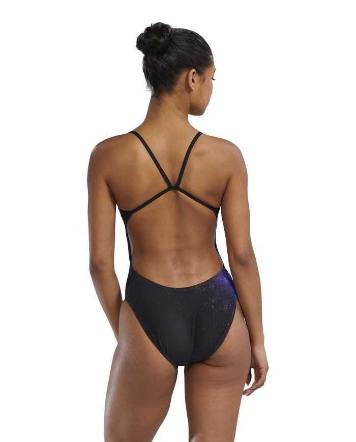 TYR Kadın Antrenman Mayosu Cutoutfit Starbne Mor