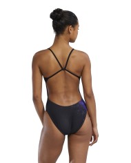 TYR Kadın Antrenman Mayosu Cutoutfit Starbne Mor