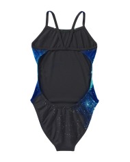 TYR Kız Çocuk Antrenman Mayosu Cutout Starborne Mavi