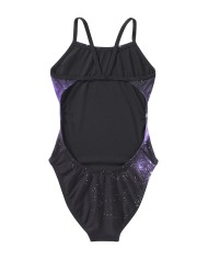 TYR Kız Çocuk Antrenman Mayosu Cutout Starborne Mor