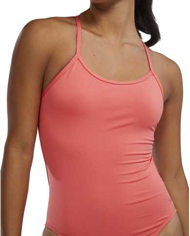 TYR Kadın Antrenman Mayosu Solid Crosscut Tieback