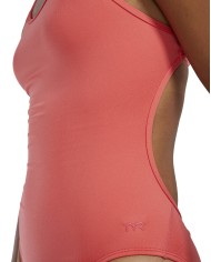 TYR Kadın Antrenman Mayosu Solid Crosscut Tieback