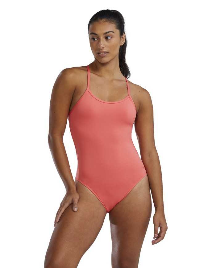 TYR Kadın Antrenman Mayosu Solid Crosscut Tieback