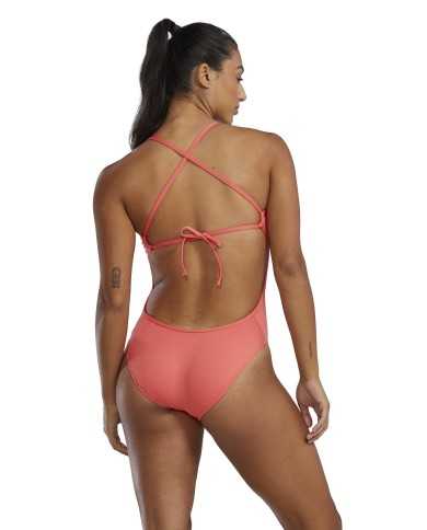 TYR Kadın Antrenman Mayosu Solid Crosscut Tieback