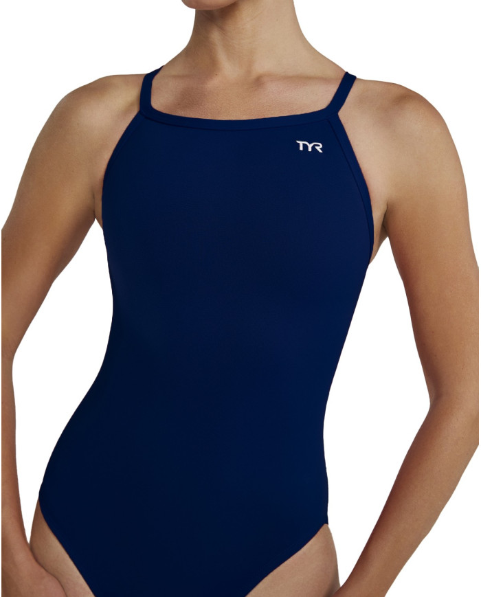 TYR Kadın Antrenman Mayosu Diamondfit Lacivert