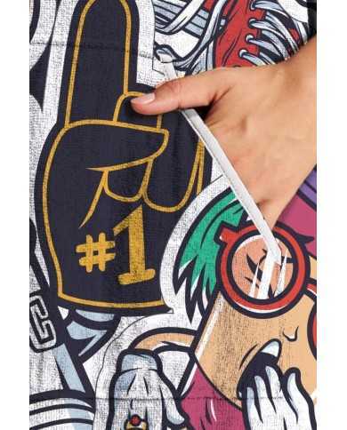 Unisex Havlu Panço - Hızlı Kuruyan Kapüşonlu Bornoz | Sporsuit