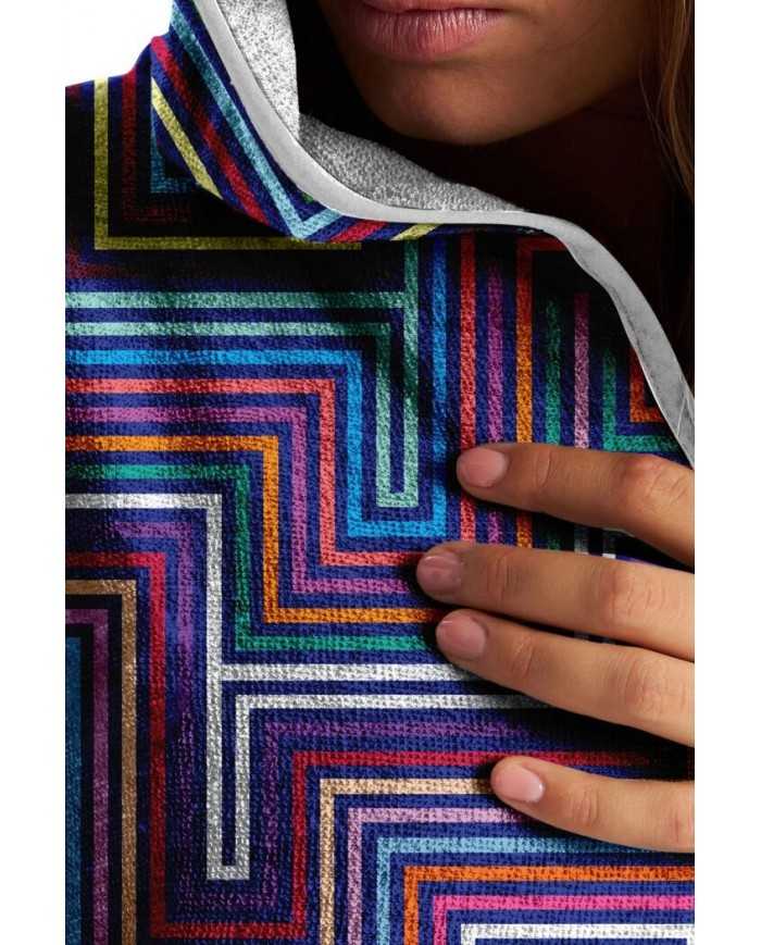 Unisex Havlu Panço - Hızlı Kuruyan Kapüşonlu Bornoz | Sporsuit