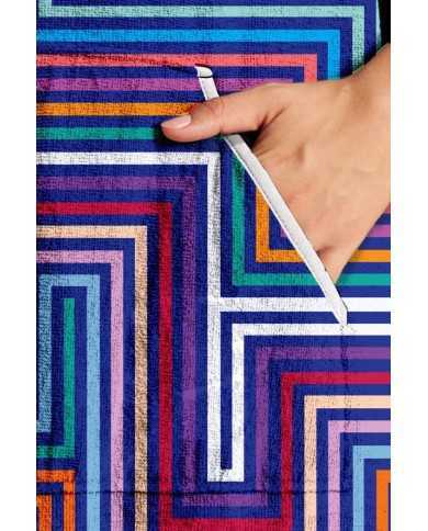 Unisex Havlu Panço - Hızlı Kuruyan Kapüşonlu Bornoz | Sporsuit