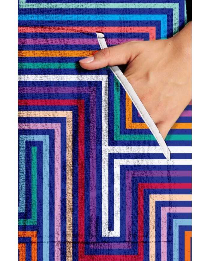 Unisex Havlu Panço - Hızlı Kuruyan Kapüşonlu Bornoz | Sporsuit