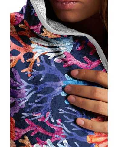 Unisex Havlu Panço - Hızlı Kuruyan Kapüşonlu Bornoz | Sporsuit