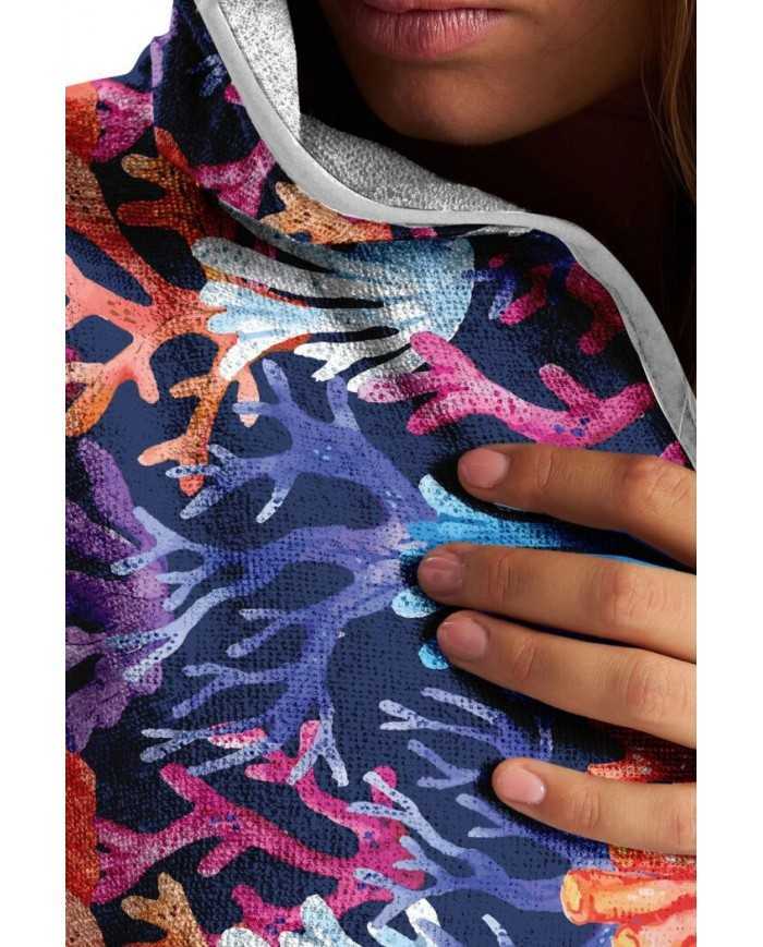 Unisex Havlu Panço - Hızlı Kuruyan Kapüşonlu Bornoz | Sporsuit