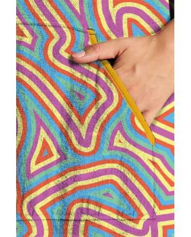 Unisex Havlu Panço - Hızlı Kuruyan Kapüşonlu Bornoz | Sporsuit