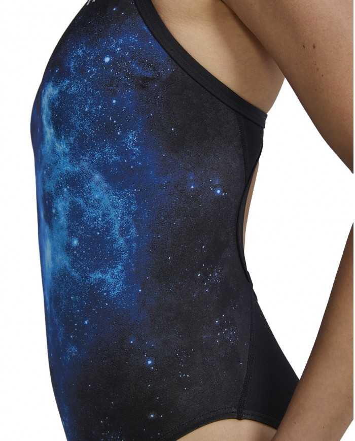 TYR Kadın Antrenman Mayosu Diamondfit Mavi/Siyah