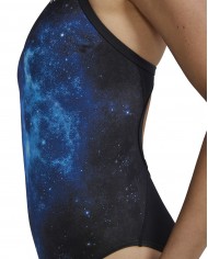 TYR Kadın Antrenman Mayosu Diamondfit Mavi/Siyah