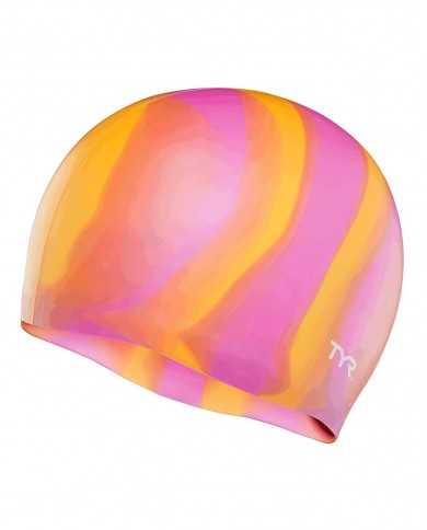 TYR Yarış Bonesi Çok Renkli Silikon Cap