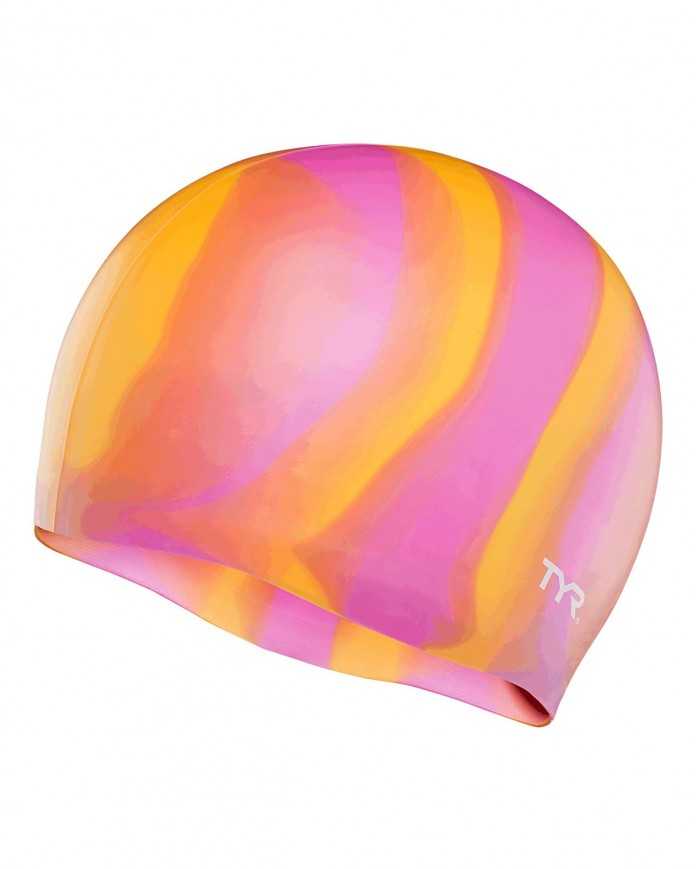 TYR Yarış Bonesi Çok Renkli Silikon Cap