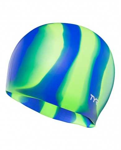 TYR Yarış Bonesi Çok Renkli Silikon Cap